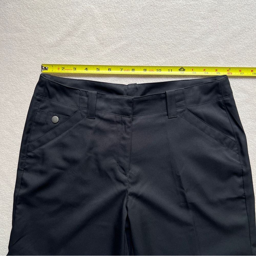 PGA Tour Black Golf Casual Shorts Pockets Women's Size 8 - Picture 6 of 9